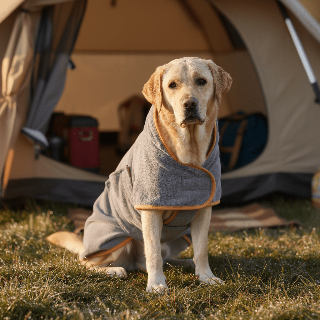 The Big Wrap — Super-Absorbent Dog Drying Robe - The Big Pet Shop