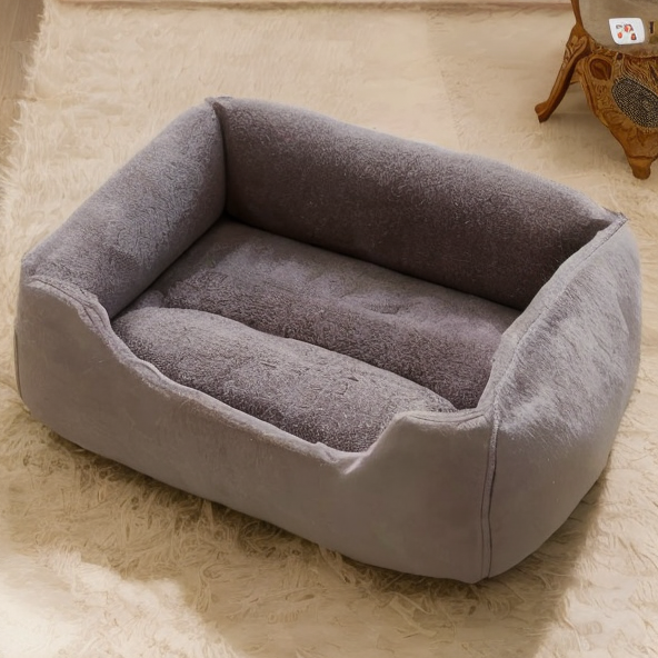 The Big Snooze Mini — Cosy Bolster Bed for Cats & Small Dogs