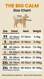 The Big Calm | Anxiety Relief Dog Vest & Hood - The Big Pet Shop