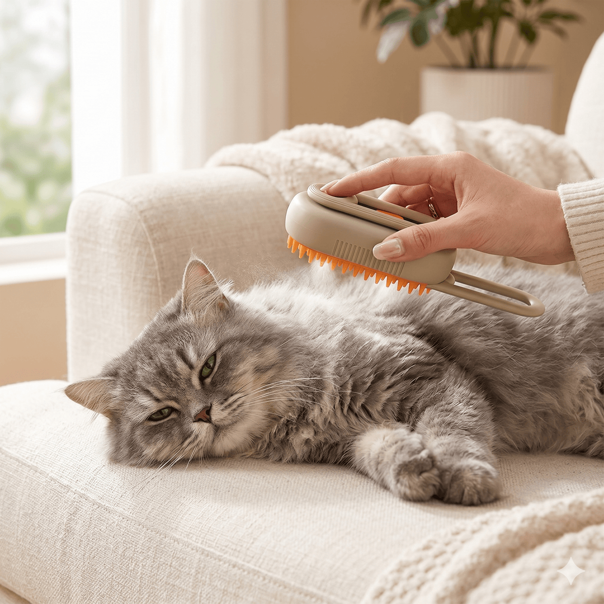 Big Mist™ 3 - in - 1 Pet Grooming Brush - The Big Pet Shop