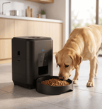 Smart WiFi Automatic Pet Feeder – App-Controlled Cat & Dog Food Dispenser with Timed Scheduling - The Big Pet Shop