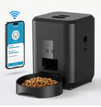 Smart WiFi Automatic Pet Feeder – App-Controlled Cat & Dog Food Dispenser with Timed Scheduling - The Big Pet Shop