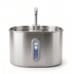 The Big Splash — Automatic Cat & Dog Water Fountain, Stainless Steel with Filter (2.2L) - The Big Pet Shop