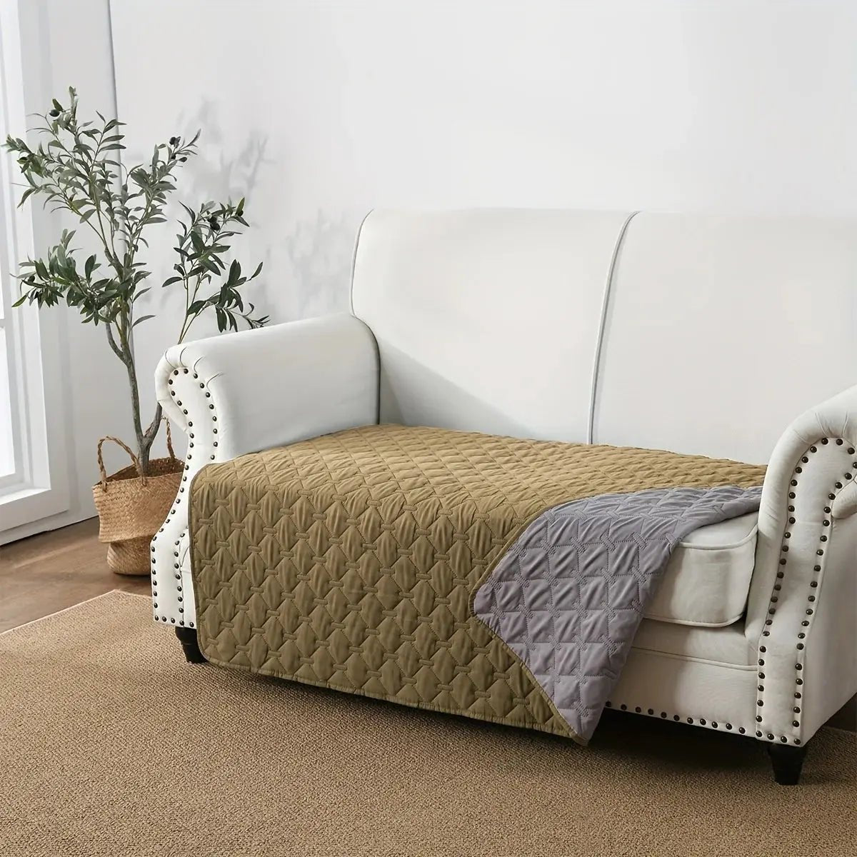 The Big Dry™ Waterproof Dog Blanket – Reversible Sofa, Bed & Car Seat Protector - The Big Pet Shop