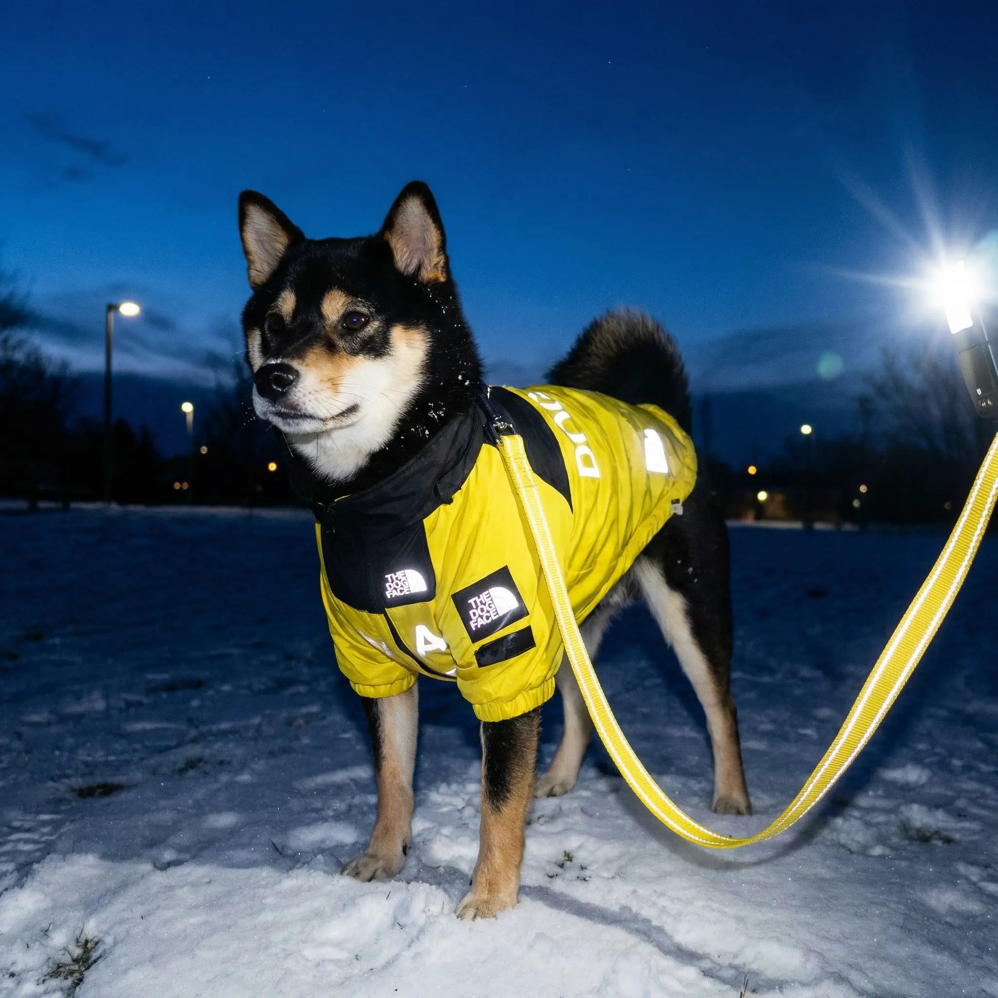 The Dorset Explorer Waterproof Dog Coat Yellow - The Big Pet Shop