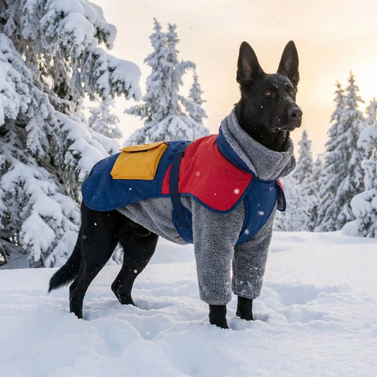 The Dorset 24/7 Cozy-Coat™ – All-Season Fleece Dog Pullover