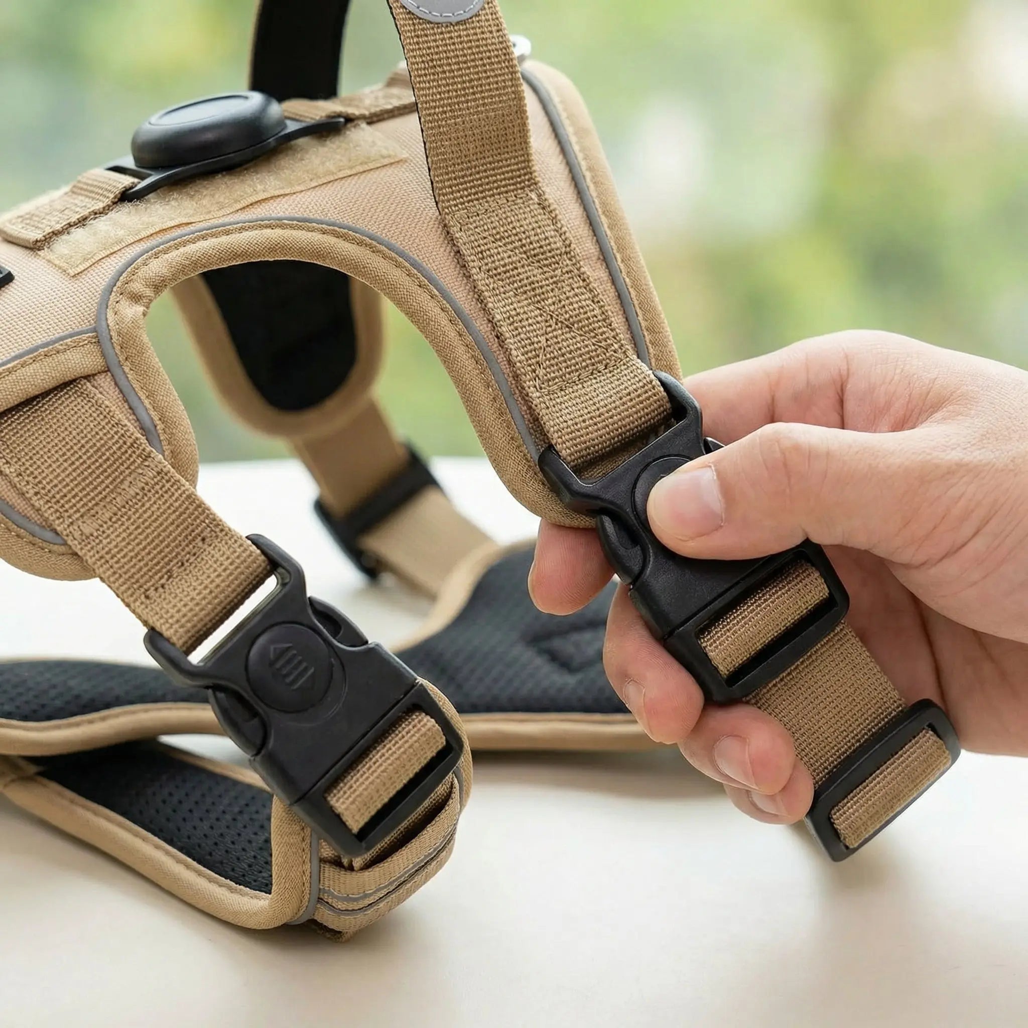 The Big Trail Reflective Dog Harness Front Clip - The Big Pet Shop