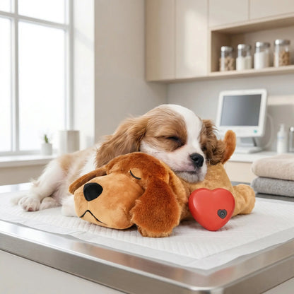 The Big Snuggle™ Calming Heartbeat Puppy Toy - The Big Pet Shop