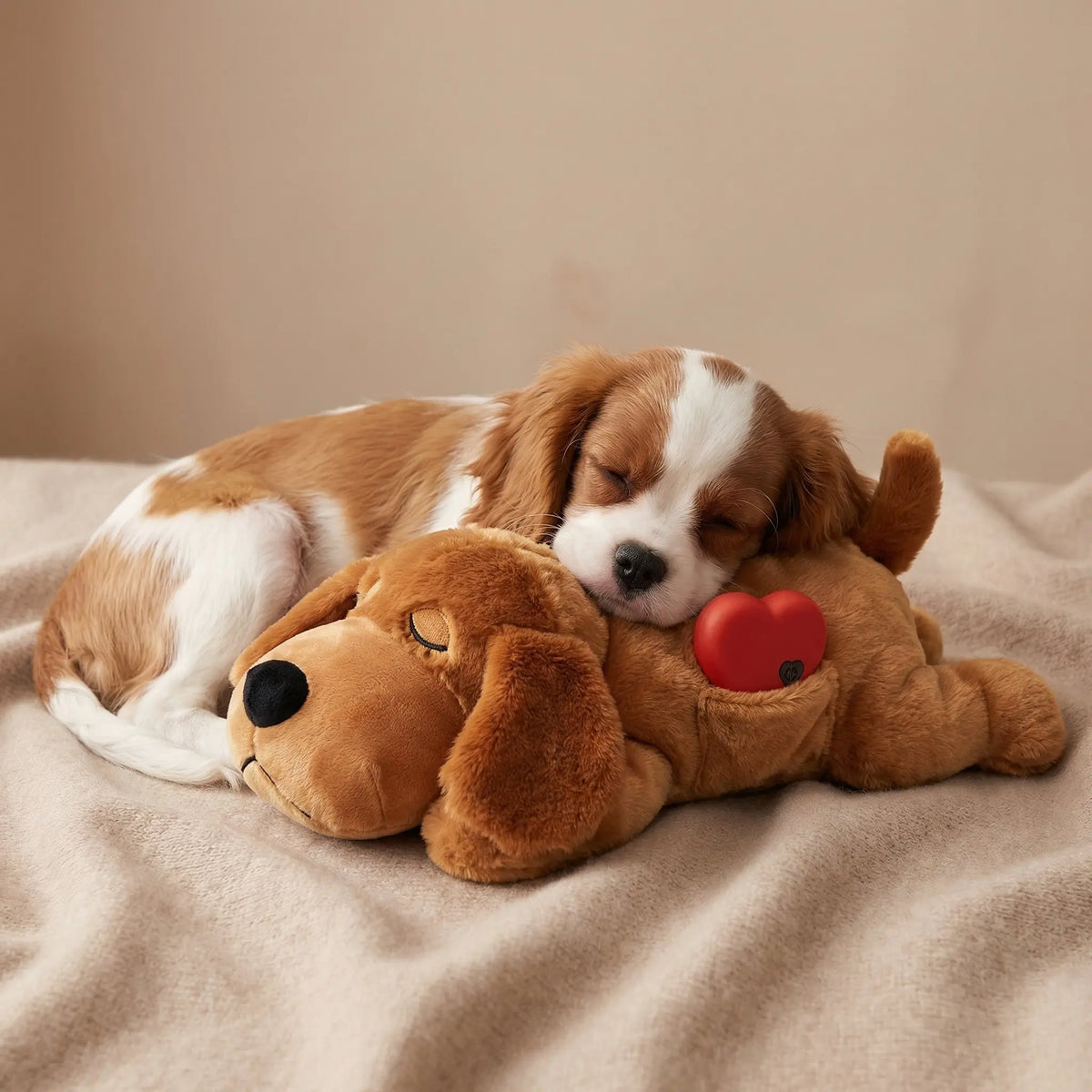The Big Snuggle™ Calming Heartbeat Puppy Toy - The Big Pet Shop