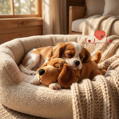 The Big Snuggle™ Calming Heartbeat Puppy Toy - The Big Pet Shop