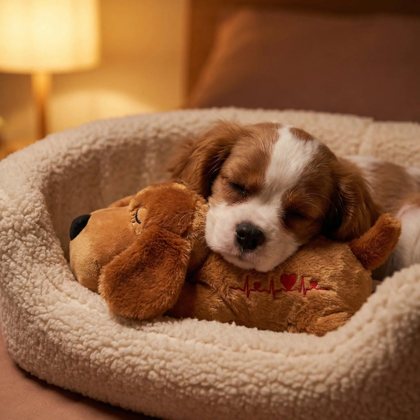The Big Snuggle™ Calming Heartbeat Puppy Toy - The Big Pet Shop