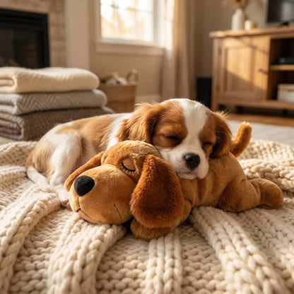 The Big Snuggle™ Calming Heartbeat Puppy Toy - The Big Pet Shop