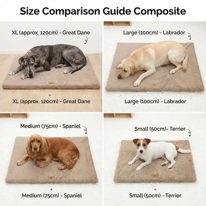 The Big Snooze Orthopedic Dog Crate Mat UK - The Big Pet Shop