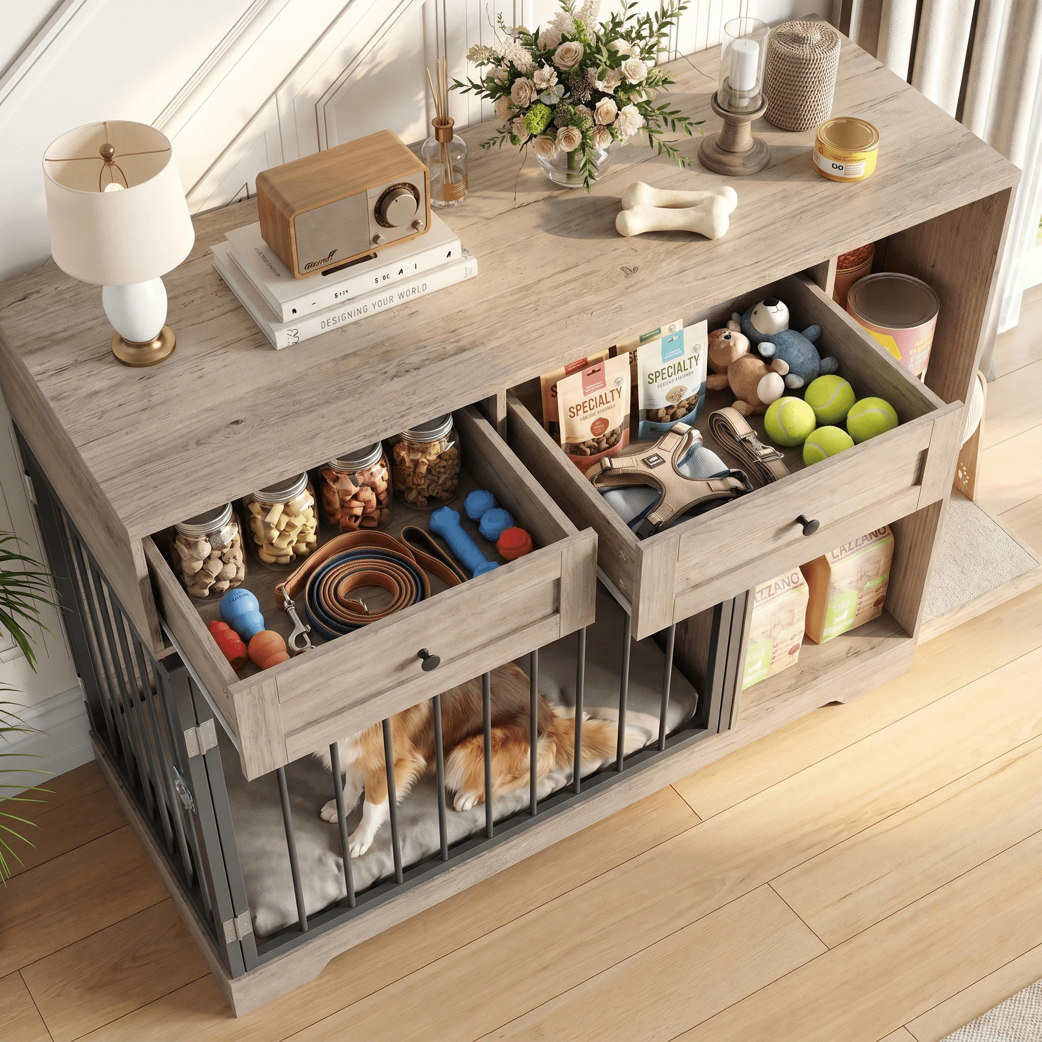 The Big Den Pro - Indoor Dog Kennel Furniture - The Big Pet Shop