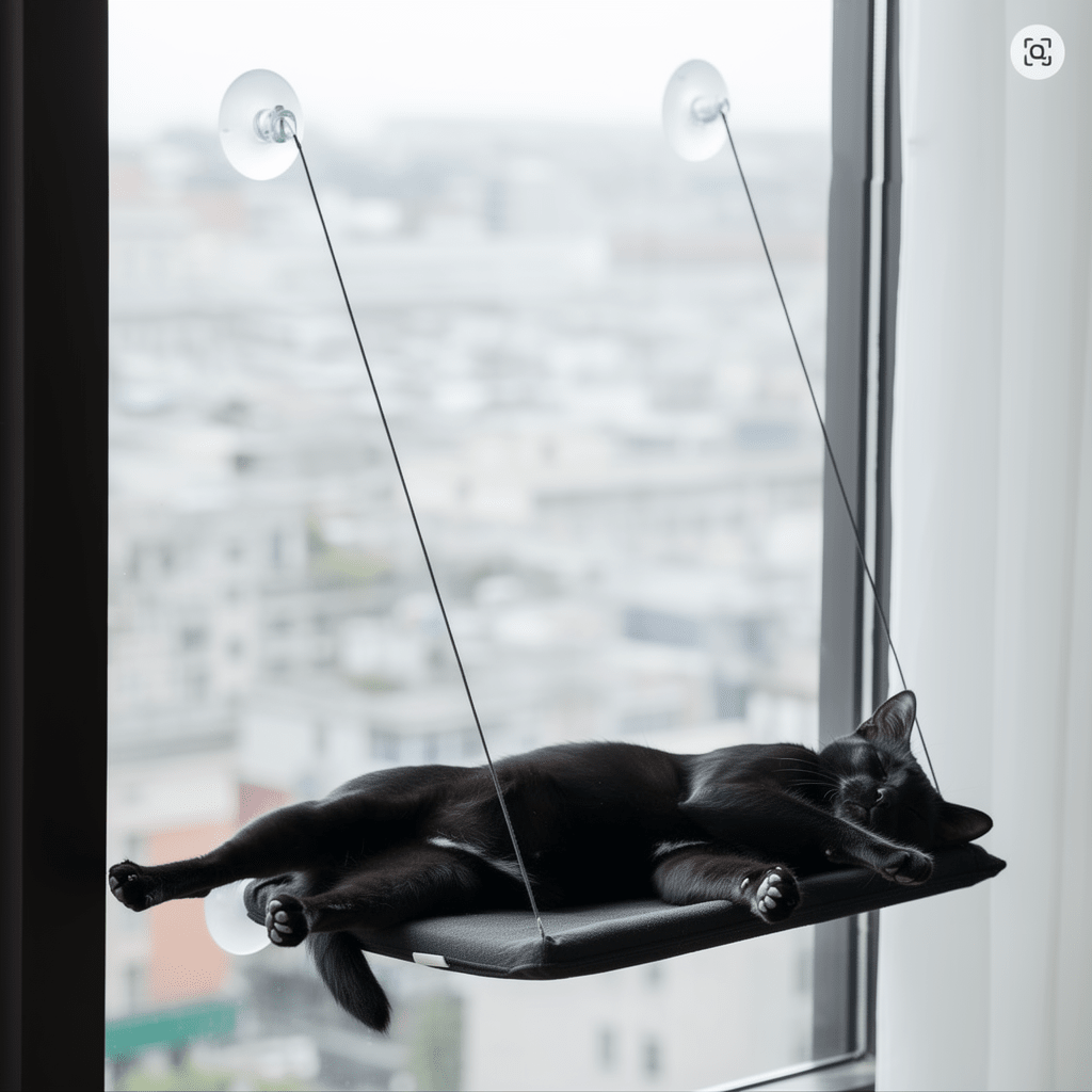 The Big Lookout — Suction Cup Cat Window Hammock - The Big Pet Shop