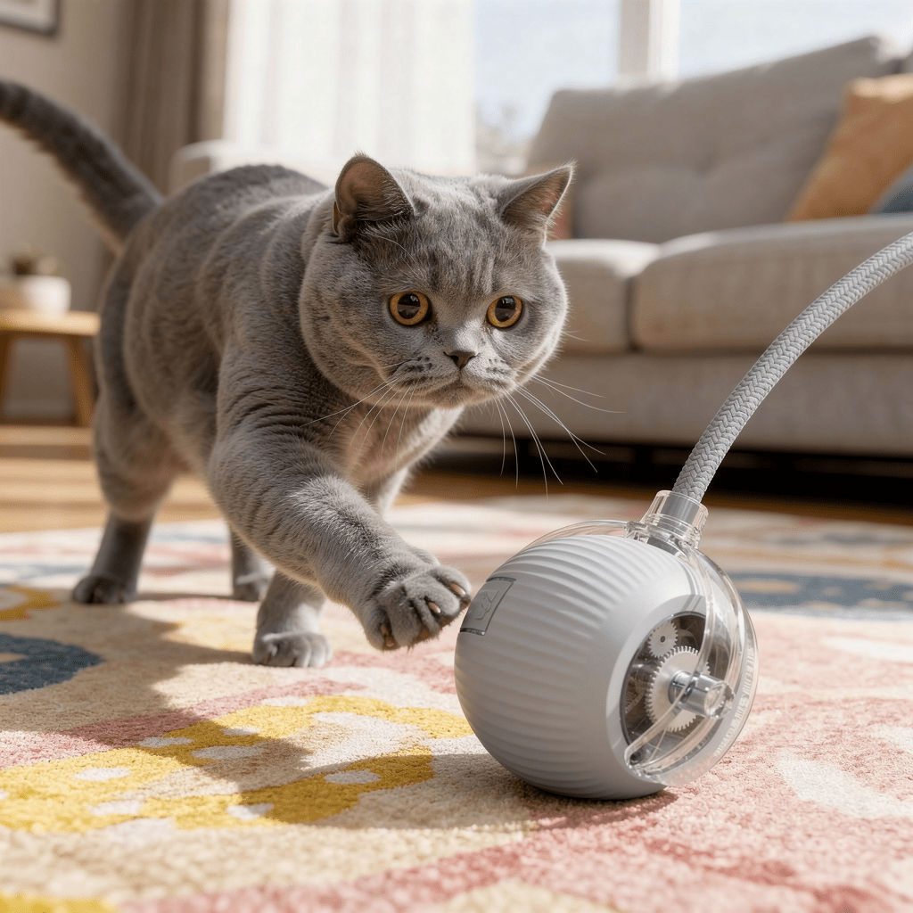 The Big Chase — Interactive Rolling Ball Cat & Dog Toy - The Big Pet Shop
