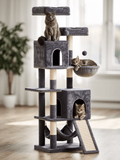 The Big Castle — Multi-Level Cat Tree with Scratching Posts - The Big Pet Shop