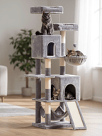 The Big Castle — Multi-Level Cat Tree with Scratching Posts - The Big Pet Shop
