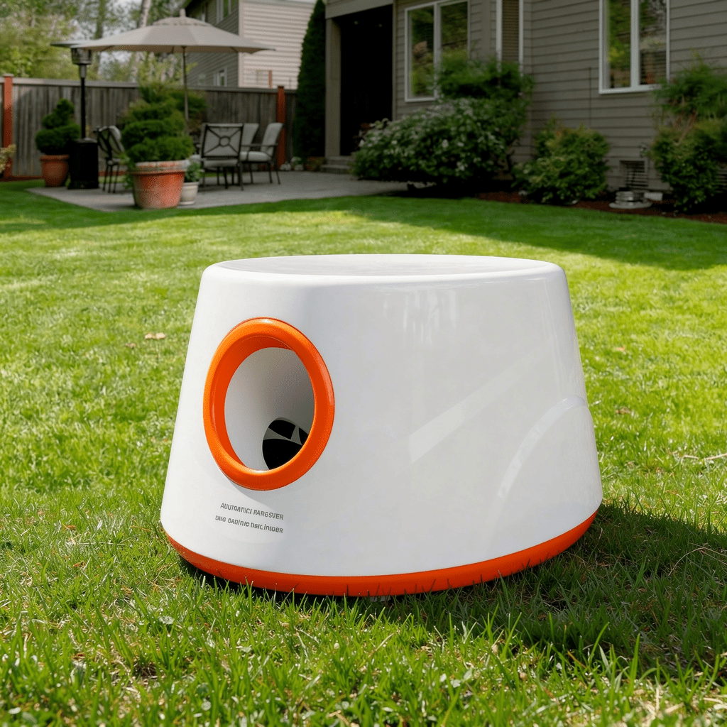 The Big Fetch — Automatic Dog Ball Launcher, USB Rechargeable with 5 ETPU Balls - The Big Pet Shop