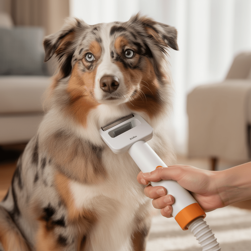 The Big Groom — All-In-One Pet Grooming Vacuum Kit, 12000Pa 5-Mode Suction, 11 Tools - The Big Pet Shop
