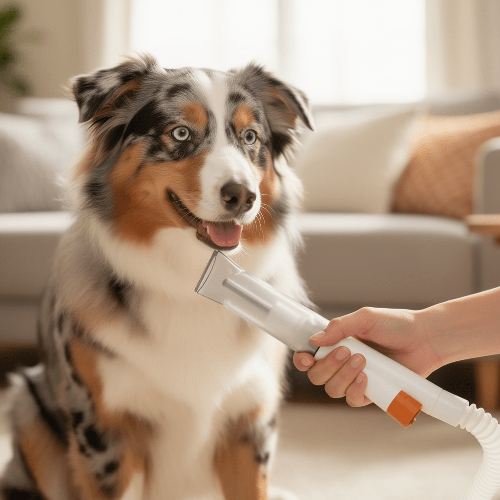 The Big Groom — All-In-One Pet Grooming Vacuum Kit, 12000Pa 5-Mode Suction, 11 Tools - The Big Pet Shop