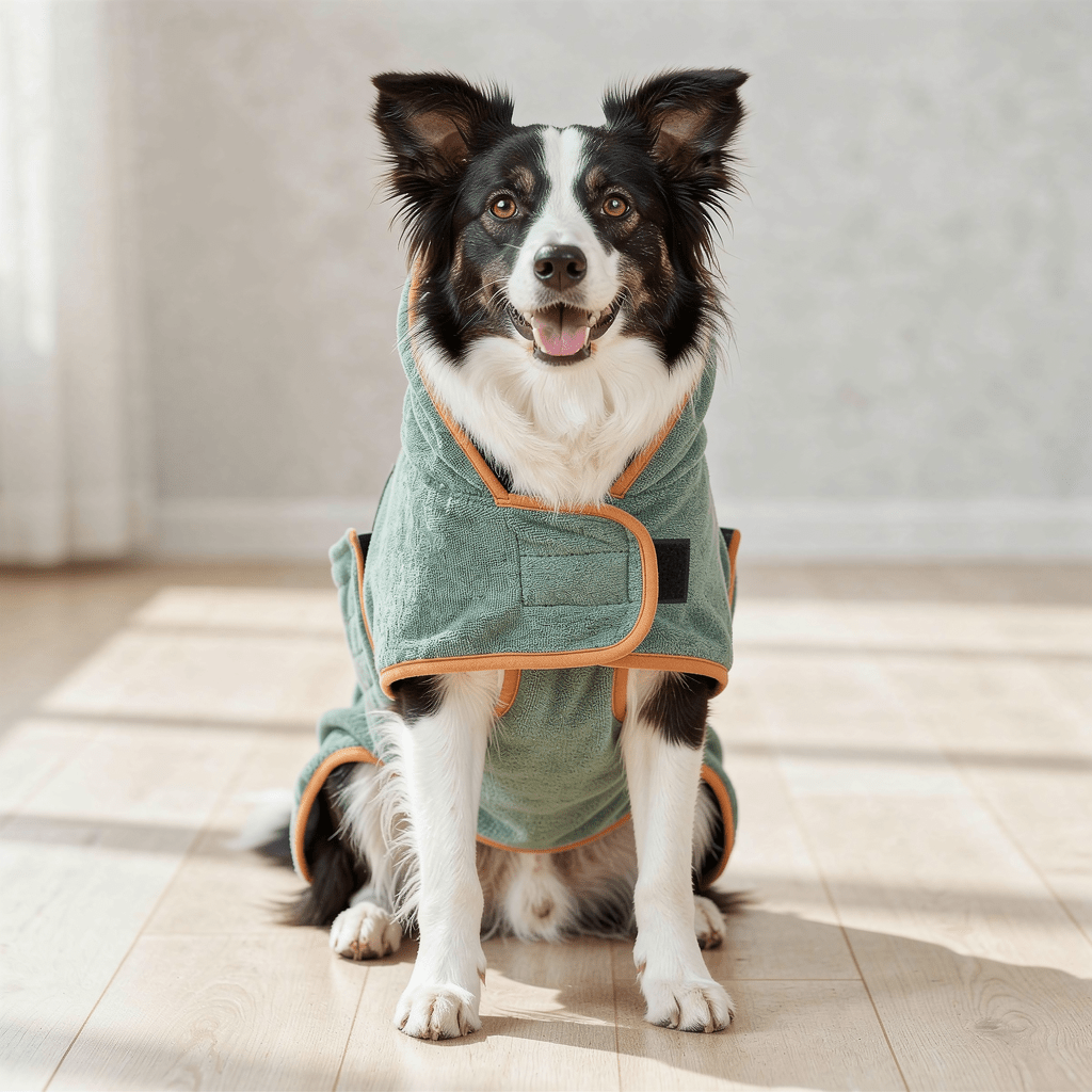 The Big Wrap — Super-Absorbent Dog Drying Robe - The Big Pet Shop