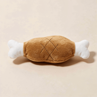 The Big Peck — Chicken Leg Plush Dog Toy - The Big Pet Shop