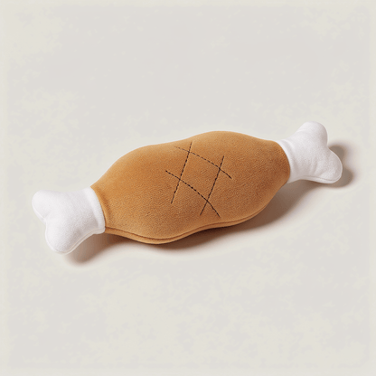 The Big Peck — Chicken Leg Plush Dog Toy - The Big Pet Shop
