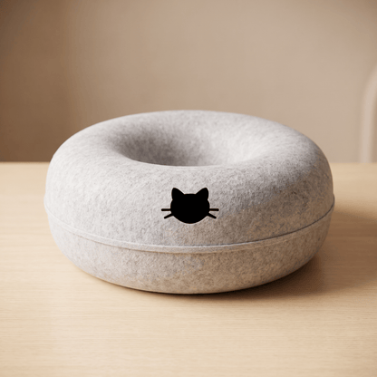 The Big Burrow — Donut Cat Tunnel Bed - The Big Pet Shop