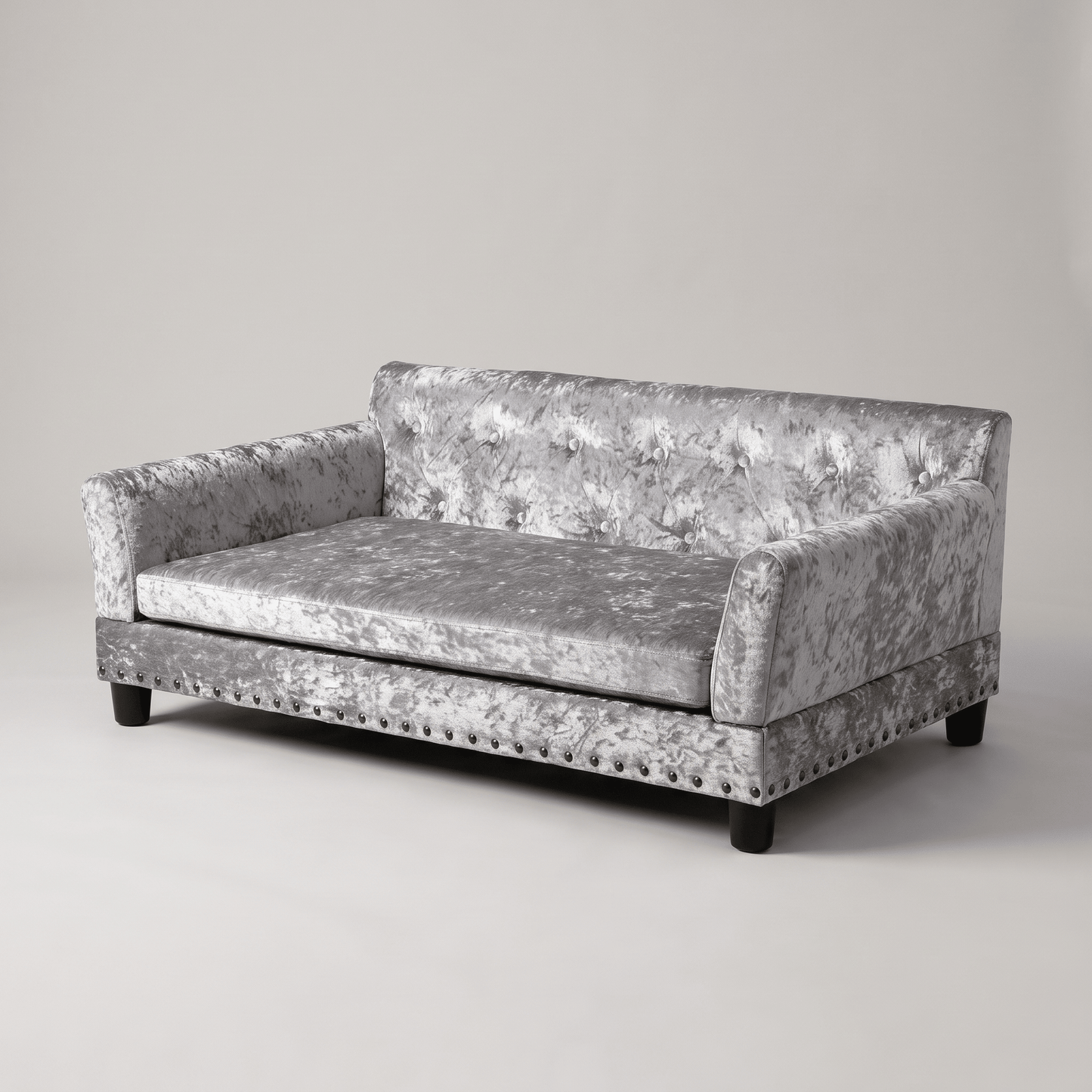 The Big Lounge — Luxury Velvet Chesterfield Pet Sofa - The Big Pet Shop