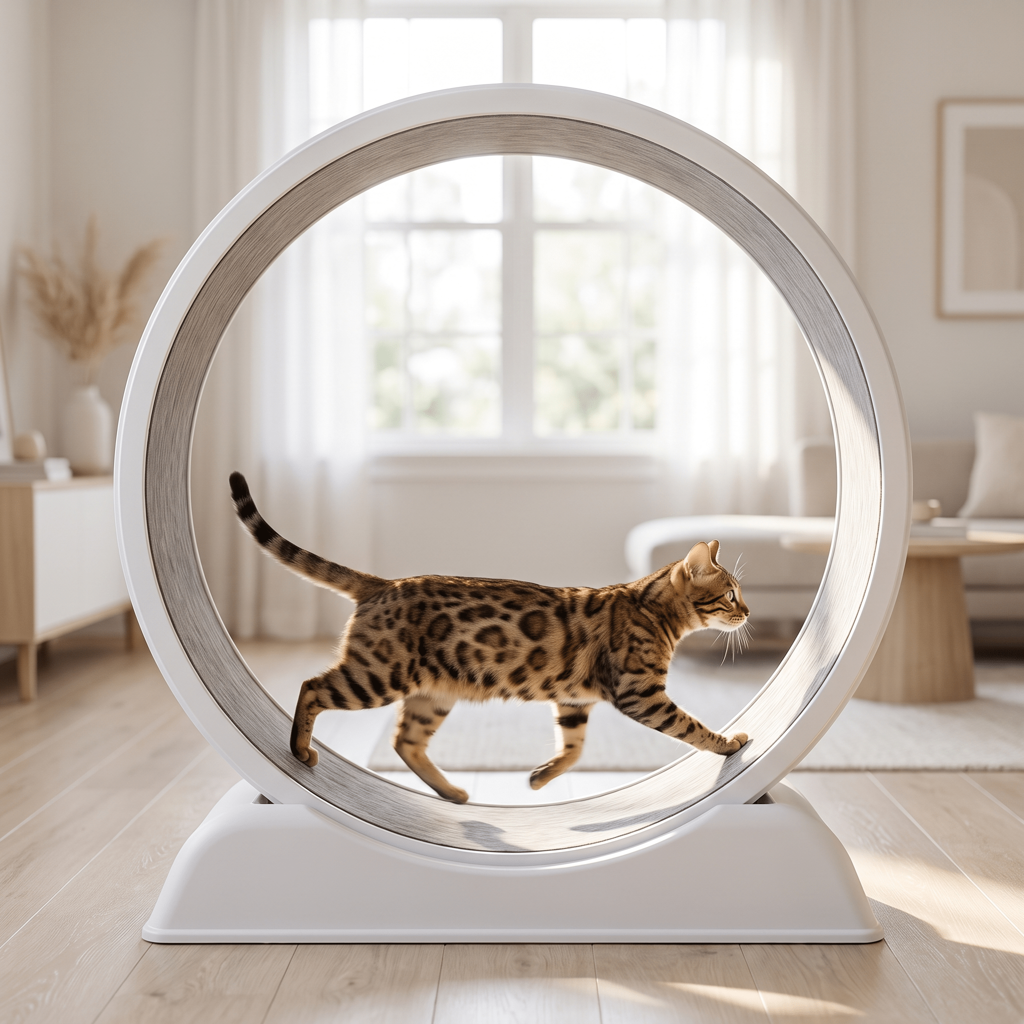 The Big Run — Cat Exercise Wheel Treadmill - The Big Pet Shop