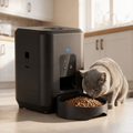 Smart WiFi Automatic Pet Feeder – App-Controlled Cat & Dog Food Dispenser with Timed Scheduling - The Big Pet Shop
