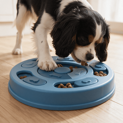 Slow feeder dog bowl puzzle feeder – The Big Slow