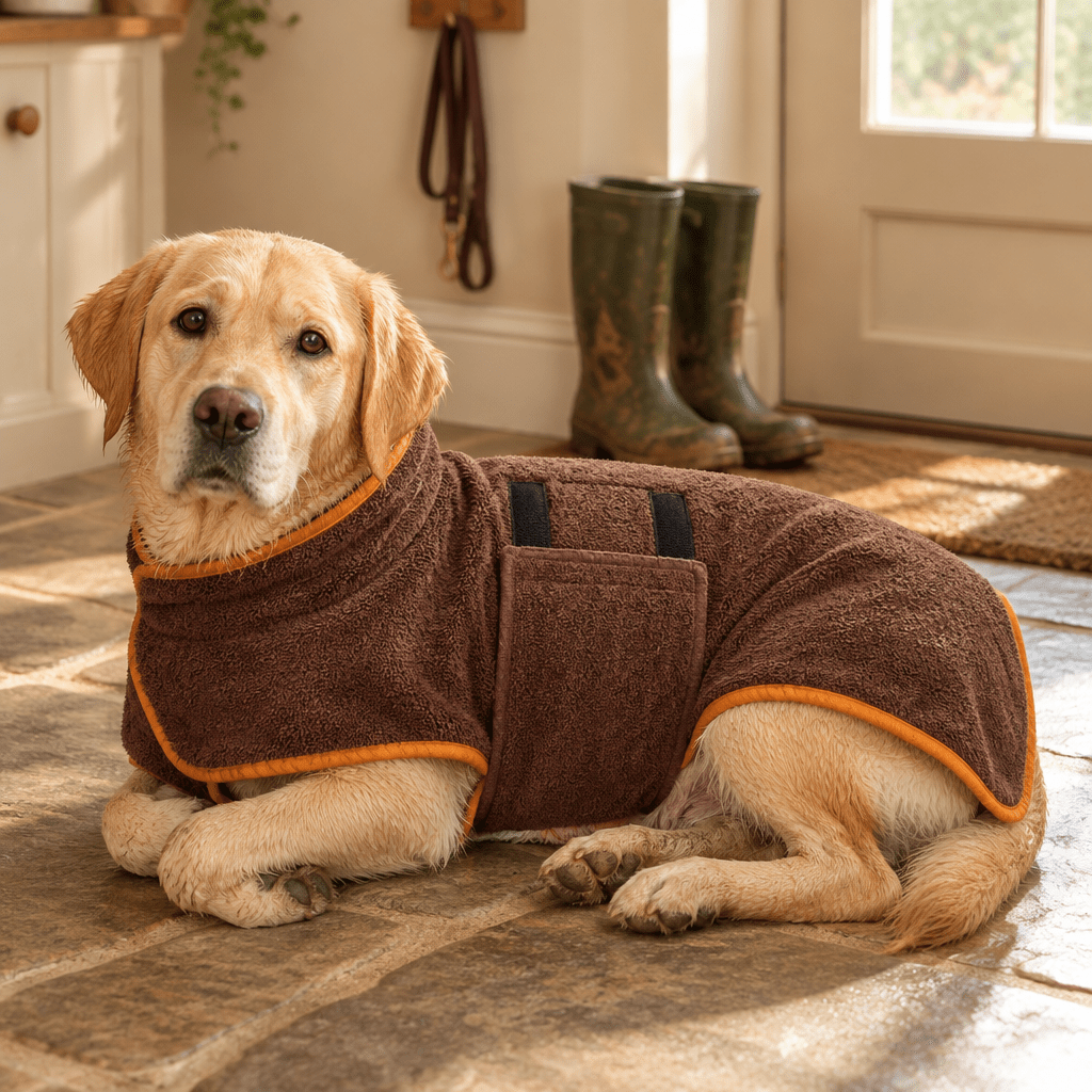 The Big Dry-Off — Classic Microfibre Dog Drying Coat - The Big Pet Shop