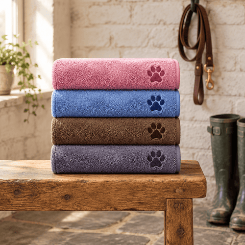 The Big Dry-Off Paw Towel — Super-Absorbent Microfibre Dog Towel - The Big Pet Shop