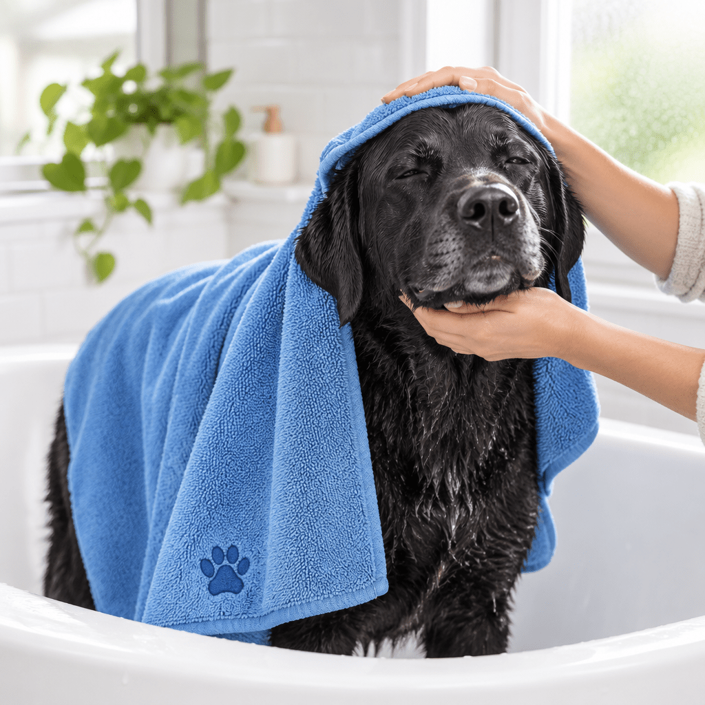 The Big Dry-Off Paw Towel — Super-Absorbent Microfibre Dog Towel - The Big Pet Shop