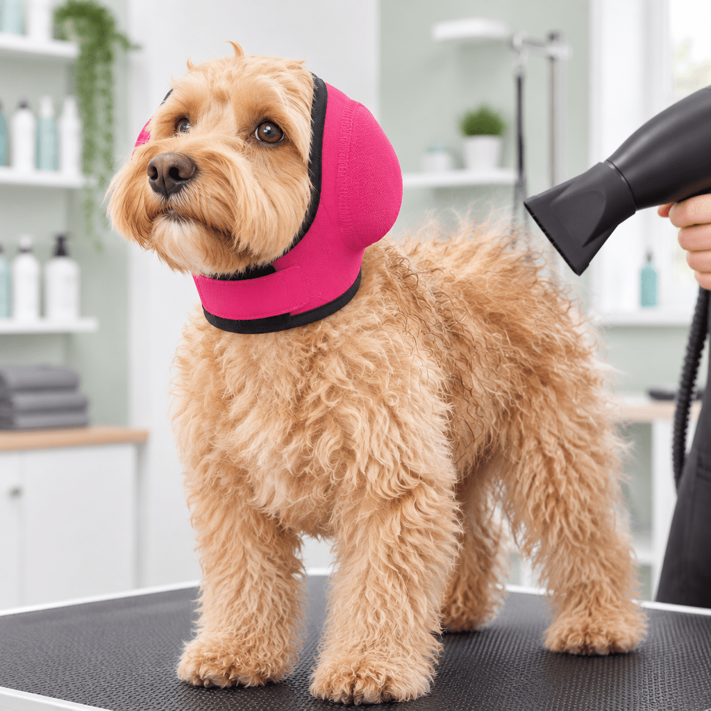 The Big Hush — Calming Dog Ear Hood for Fireworks & Grooming - The Big Pet Shop